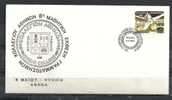 GREECE ENVELOPE   (A 0172)  8th PUPILS´ STAMP EXHIBITION ATHENS COLLEGE -  ATHENS   8.5.85 - Maschinenstempel (Werbestempel)