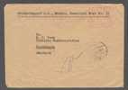 Soviet Union USSR CCCP Zwetmetimport A.G. Moaskau Meter Stamp Cancel Cover 1931 To Kopenhagen K. (Arrival) Denmark - Franking Machines (EMA)