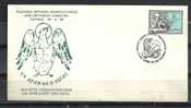 GREECE ENVELOPE   (A 0202)  DIALOGUE BETWEEN ROMEOCATHOLIC AND ORTHODOX CHURCHES  -  PATMOS   29.5.80 - Maschinenstempel (Werbestempel)