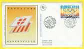 1992 Albertville / Barcelone - Oblitération 1er Jour 19/06/1992 Madrid - Timbre Espagnol  2808 / Pays Olympiques - Cartas & Documentos