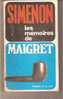 SIMENON - Les Mémoires De MAIGRET  - N° 4  -- Presses De La Cité, 1968 - Simenon