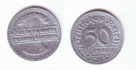 Germany 50 Pfennig 1922 A - 50 Rentenpfennig & 50 Reichspfennig