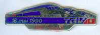 TGV - 18 MAI 1990 - Record De Vitesse 515,3 KM/H - Decat - Zamac - 817 - TGV
