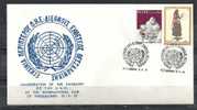 GREECE ENVELOPE  (A 0232)  INAUGURATION OF THE PAVILLION OF THE U.N.O. AT THE INTERNATIONAL FAIR - THESSALONIKI  12.9.79 - Maschinenstempel (Werbestempel)