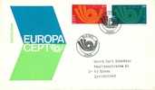 NORWAY  1973 EUROPA CEPT FDC - 1973