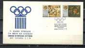 GREECE ENVELOPE    (A 0262) 1st SPECIAL ASSEMBLY FOR MEMBERS OF NATIONAL OLYMPIC COMMITTEE  -  ANCIENT OLYMPIA   3.7.78 - Maschinenstempel (Werbestempel)