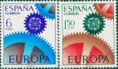 AX0120 Spain 1967 Europa Gear 2v MLH - 1964