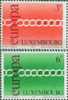 AX0227 Luxembourg 1971 Europa Chain 2v MNH - 1971