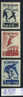 1938 - FINLANDIA - FINLAND - SUOMI - FINNLAND - FINLANDE - Sc. Nr. B31/33 - MNH - Unused Stamps