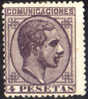 Spagna -  Alfonso XII - Anno 1878 - Nuovo * -4 Pesetas - - Unused Stamps