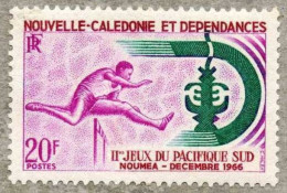NOUVELLE CALEDONIE : 2ème Jeux Du Pacifique Sud : Course De Haies - Athlétisme - Unused Stamps