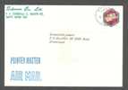 Japan Purple Printed Matter Airmail Line Cancel Deluxe SHIBA Tokyo 2009 Cover To NUUK Greenland !! - Luchtpost