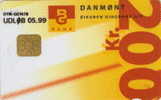 # DANMARK DANMONT-42 BG Bank 200 Puce?   Tres Bon Etat - Danemark