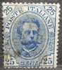 1891-96 Nr 62 UMBERTO I - Terza Serie - 25 Cent - ITALY STAMP - KING UMBERTO I - Gebraucht