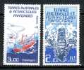 1986 ANTARTIC TERRITORIES Antartic Mission  Yvert  Cat.  120/21  Perfect Mint Never Hinged - Onderzoekers