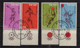 Israel. Jeux Olympiques Tokyo 1964.  4 T-p Oblit. Avec Tabs.  Yv.# 255/58 - Summer 1964: Tokyo