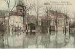 CPA BEZONS (Val D´Oise) - Inondation Janvier 1910 Emplacement Du Marché - Bezons