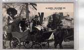 NANTES   MI CAREME 1925     UNE 4CV EN 1830   ATTELAGE - Taxis & Droschken