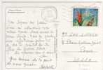 Yvert N° 3055 / Carte D´ Alsace Du 6/6/97, 2 Scans - Lettres & Documents