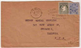 IRLANDE - 1961 - LETTRE  Pour CHICAGO (USA) - - Lettres & Documents