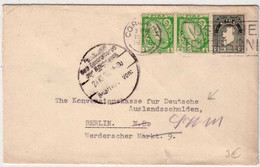 IRLANDE - 1956 - LETTRE De CORK Pour BERLIN (ALLEMAGNE) - - Storia Postale