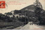 BARBAZAN - Le Village Et Le Château. Vus De La Route De L´Etablissement Thermal - Barbazan