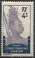 GABON N° 35 NEUF Avec Charniere - Unused Stamps