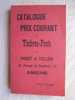 CATALOGUE DE COTATION YVERT ET TELLIER ANNEE 1897 REEDITION TRES BON ETAT   REF CD - France