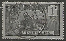 GUADELOUPE N° 55 OBLITERE - Used Stamps