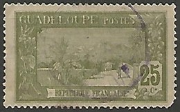 GUADELOUPE N° 81 OBLITERE - Oblitérés