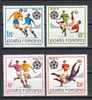 Romania 1970 / World Cup Mexico / 4 Val. - Unused Stamps