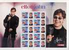 AUSTRALIA  2001 ELTON JOHN SPECIAL SHEET  MNH - Blocs - Feuillets