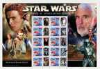 AUSTRALIA  2002 STAR WARS: ATTACK OF THE CLONES  SPECIAL SHEET  MNH - Blocks & Kleinbögen