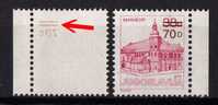 U-69  JUGOSLAVIA Slovenia MARIBOR   ERROR  PRINTING ROULLET  INTERESSANTE NEVER HINGED - Ongetande, Proeven & Plaatfouten