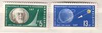 BULGARIA / Bulgarie  1962  SPACE    2v.-MNH - Luchtpost