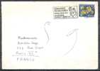 GENEVE   Le 25  I  1963  Courrier  Pour  PARIS     Cachet Semaines Francaises Fev Mars 1963  Lausanne Zurich Geneve - Covers & Documents