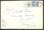 GENEVE   Le 24 X 1959   Journee Des Nations Unies   24 Oct   Courrier Pour PARIS  Sur Timbre EUROPA - Affranchissements Mécaniques