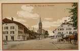 Echallens - La Place De La Couronne      Ca. 1910 - Échallens