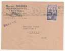 Enveloppe Avec Entête à Thème " Porcs , Charcuterie " De Nice ,  Alpes Maritimes Du 26/10/195? - Lettres & Documents