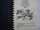 St.Mellons Village Hall Commemorative Cookery Book 1984-SOUP STARTERS MAIN COURSES CAKES DESSERTS DRINKS - Britse