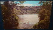 COSTA  RICA.Laguna Del Volcan Poas.Cpsm,voyagé,be,beau Timbres - Costa Rica