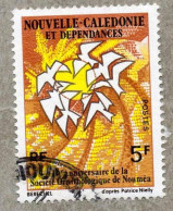 NOUVELLE-CALEDONIE  : 10 Ans De La Société Ornithologique  De Nouméa :oiseaux Stylisés - Used Stamps