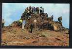 RB 620 - J. Salmon Postcard Large Group Of People At The Summit Of Snowdon Caernarvonshire Wales - Climbing Theme - Caernarvonshire