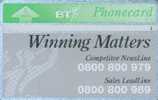 # UK_BT BTI51 Winning Matters 5 Landis&gyr   Tres Bon Etat - BT Edición Interna