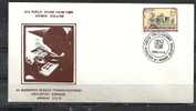 GREECE ENVELOPE   (A 0380)  4th PUPILS´ STAMP EXHIBITION ATHENS COLLEGE  -  ATHENS  5.5.79 - Postembleem & Poststempel