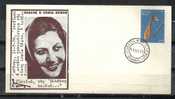 GREECE ENVELOPE   (A 0386)  DEATH OF GREAT SINGER SOFIA VEMPO   -  ATHENS  11.3.78 - Flammes & Oblitérations