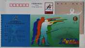 Swimming,China 2000 Sydney Olympic Game Chinese Olympic Team Sport Events Advertising Pre-stamped Card - Shooting (Weapons)