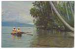 TAHITI Polynesie Francaise Barque    Timbres 1968 - Polynésie Française