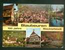 CPSM -Allemagne BLAUBEUREN - 700 Jahre Blautopfstadt ( Multivues Vue Aérienne FOTEX) - Blaubeuren