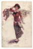 Eisblume, Lady, Old Postcard - Pattinaggio Artistico